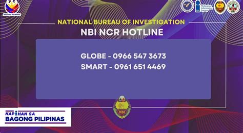 nbi hotline number 24/7 philippines|www.nbi.gov.ph.